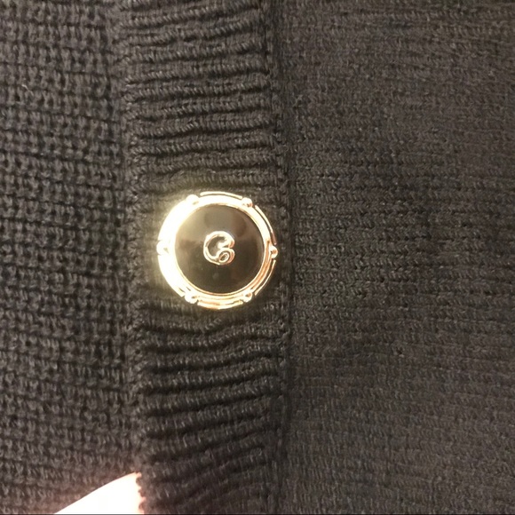 St. John | Sweaters | St John Knit Black Button Down Knit Cardigan ...